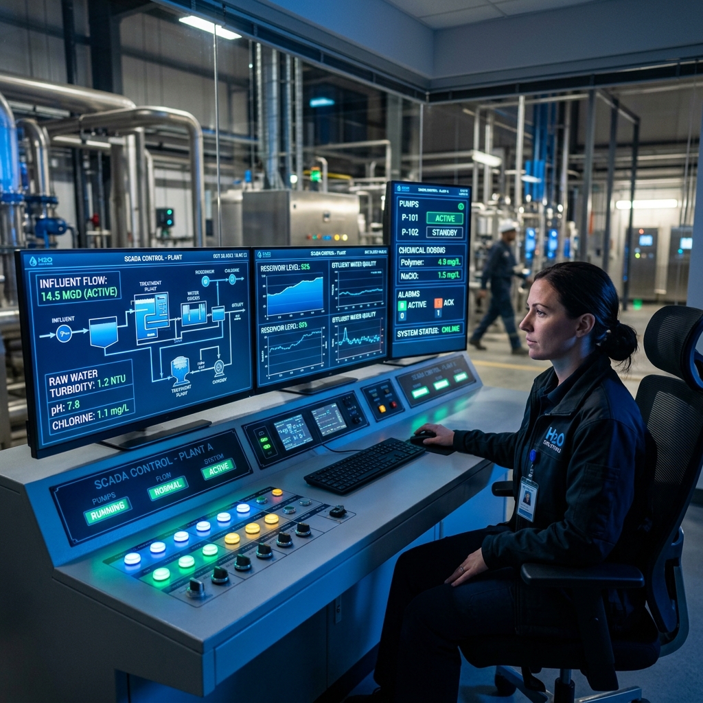 Smart Water Controls & SCADA Telemetry