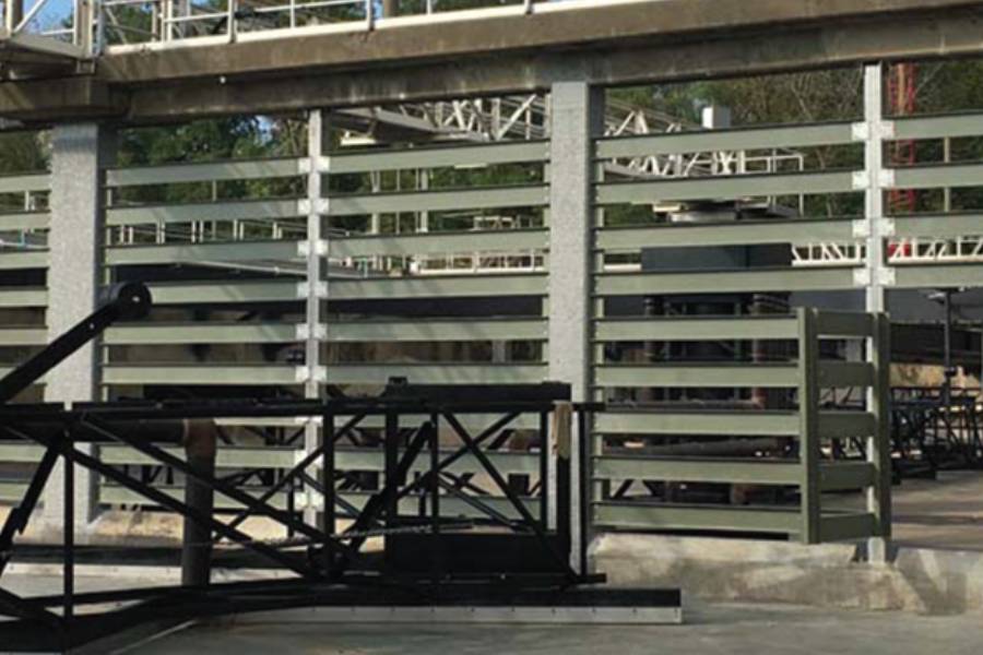 Baffle Walls & Custom Fabrication
