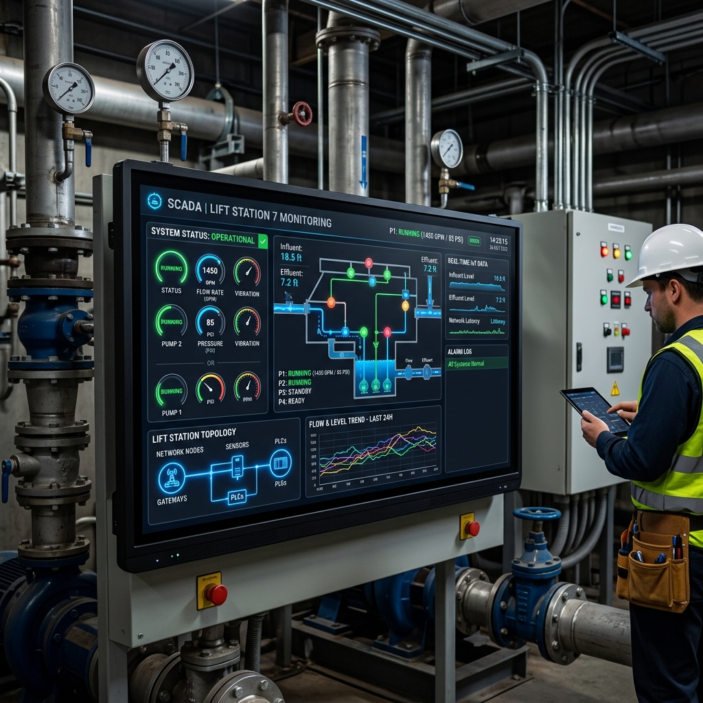 The Rise of Smart Water Networks: IoT Integration in Lift Stations