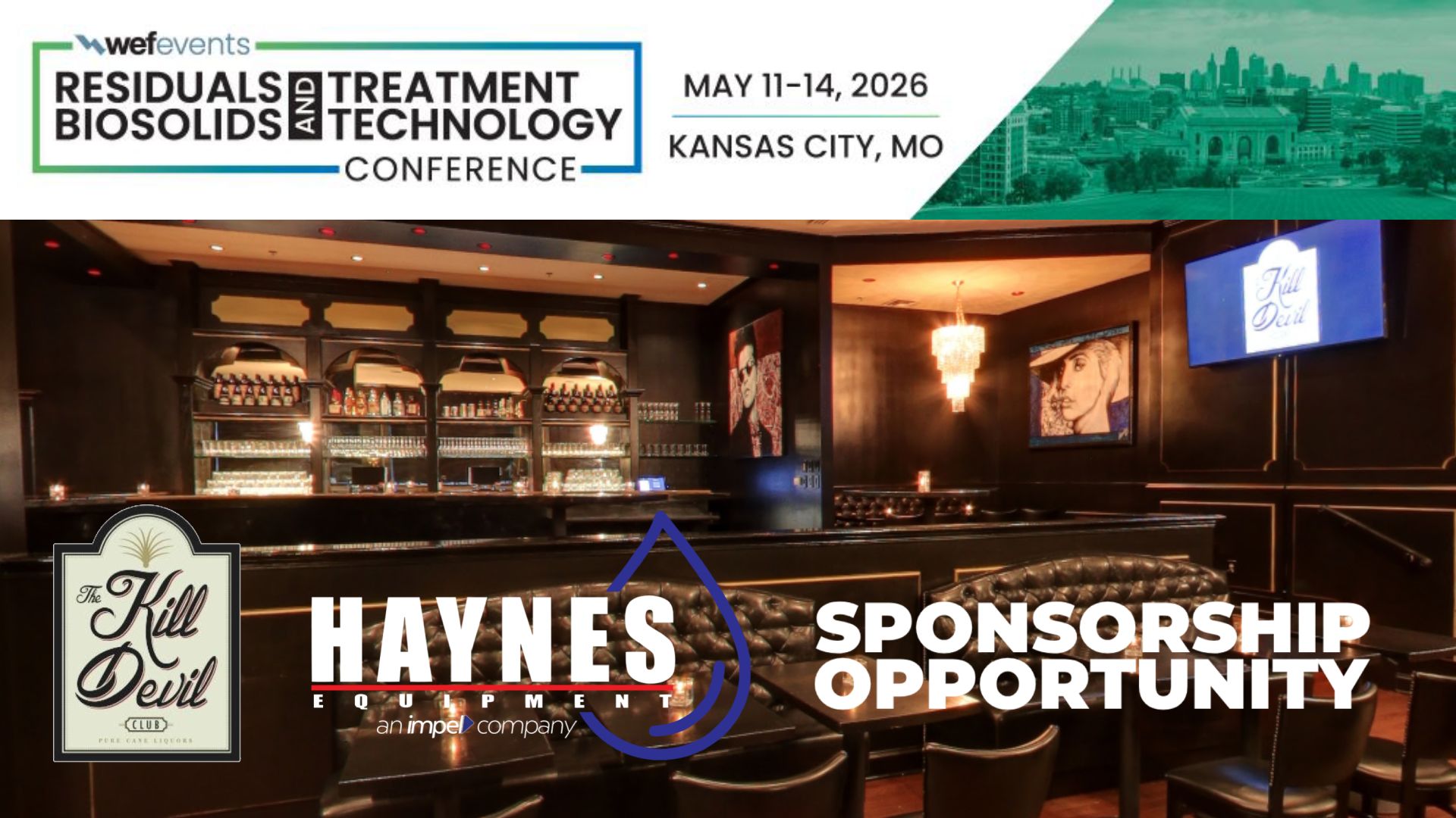 Sponsor the Haynes Equipment VIP Reception at WEF 2026